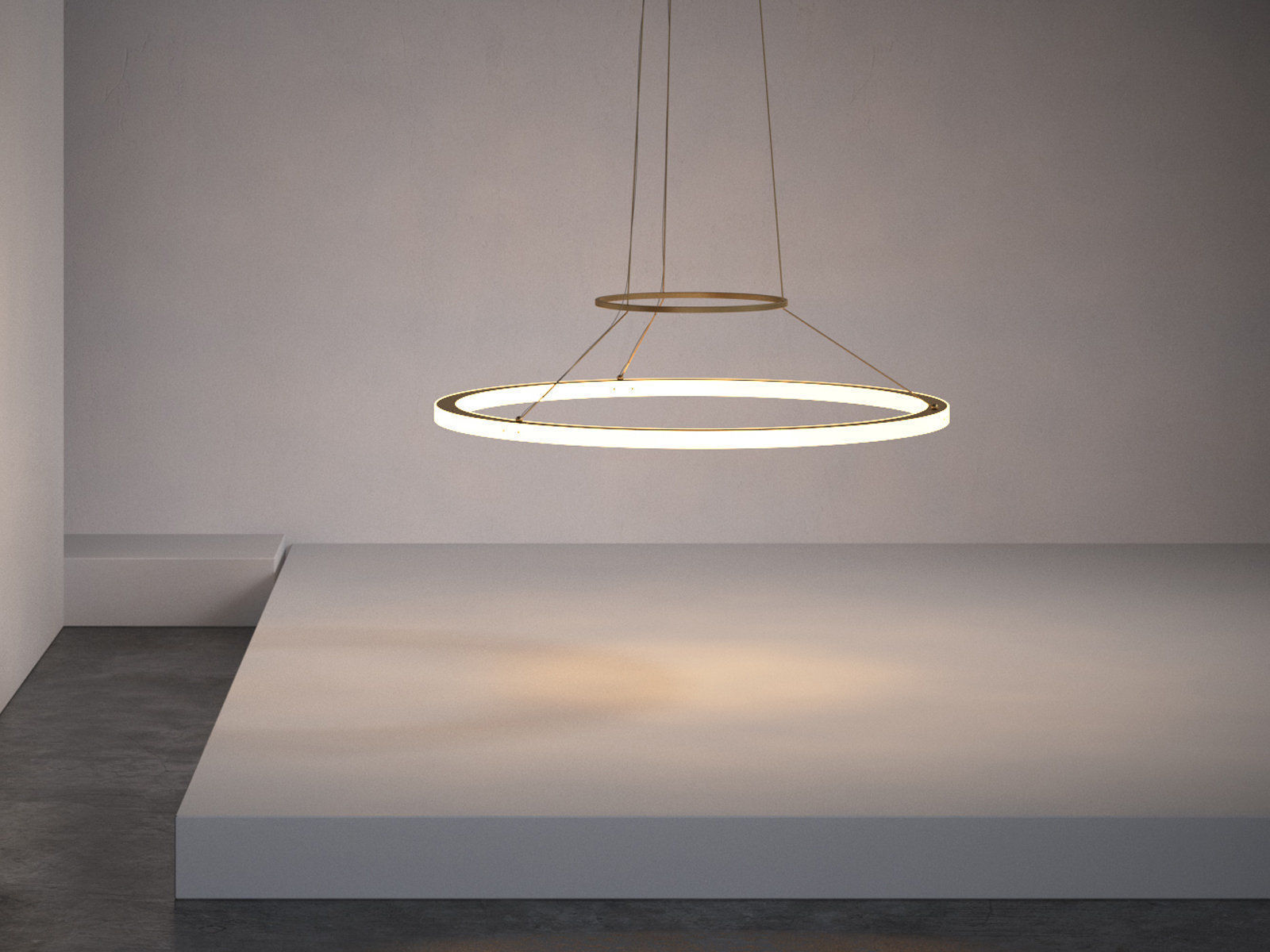 Rio In and Out Pendant Lamp 3D model_3