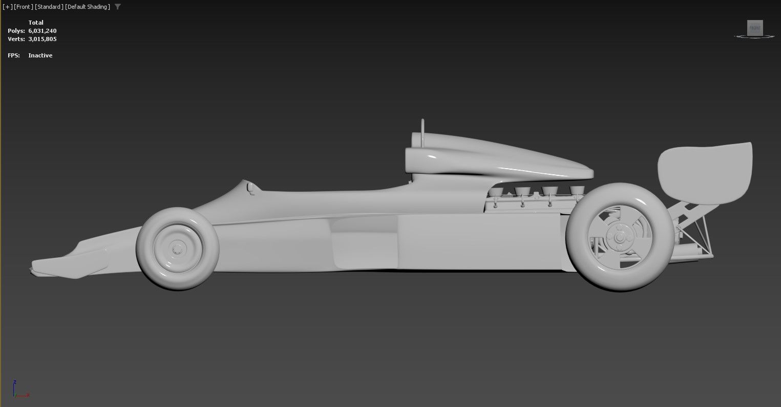 3D model of a Formula 1 race car 3D model_3