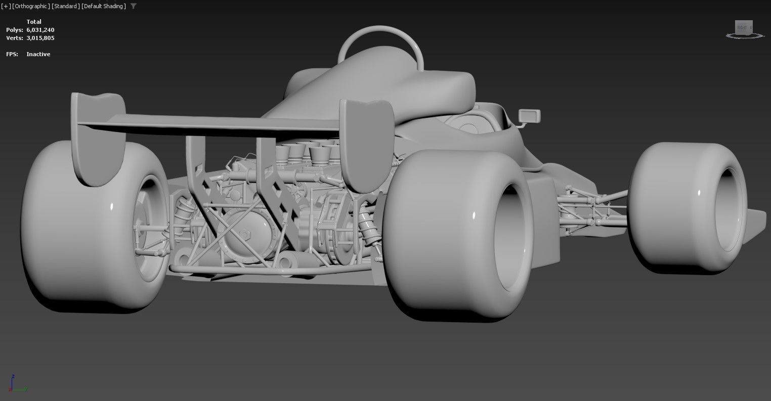 3D model of a Formula 1 race car 3D model_5