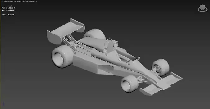 3D model of a Formula 1 race car