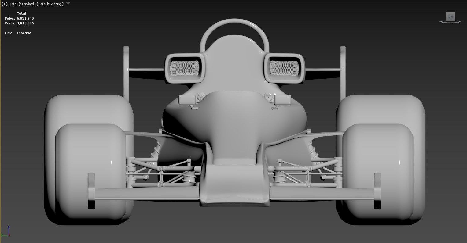 3D model of a Formula 1 race car 3D model_4