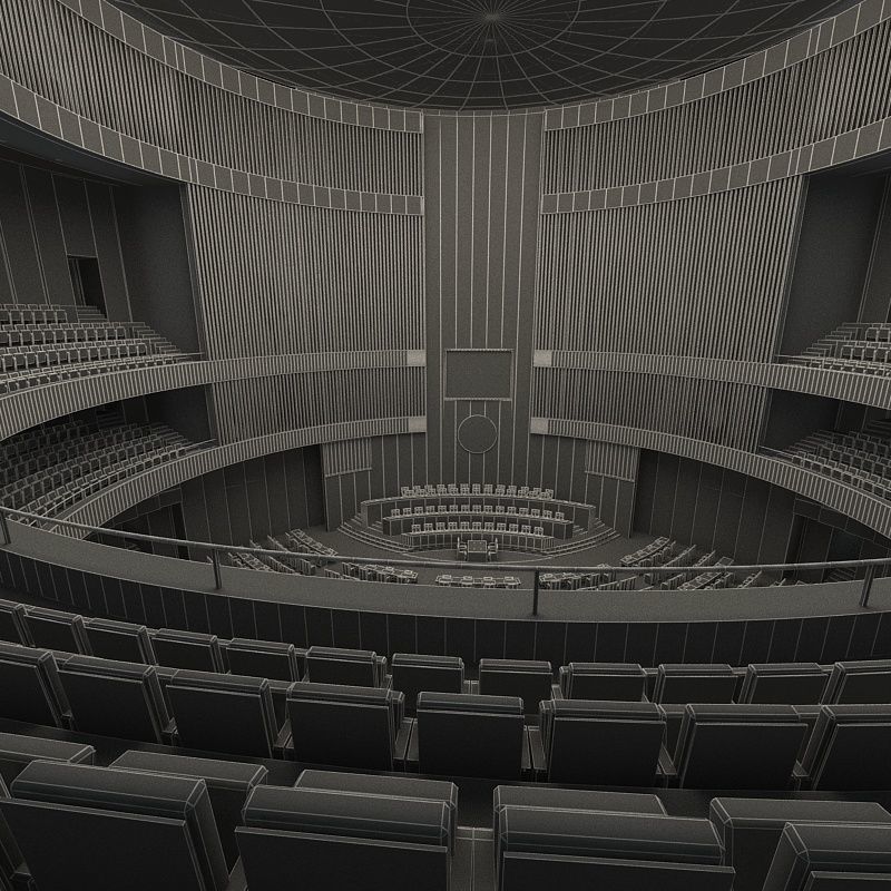 Conference room 3D model_10