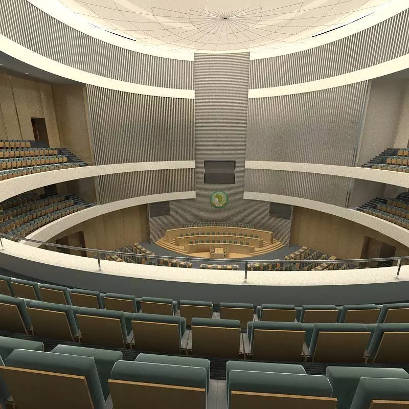 Conference room 3D model_0