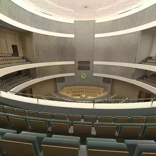 Conference room 3D model Conference room 3D model