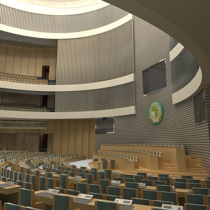 Conference room 3D model_5