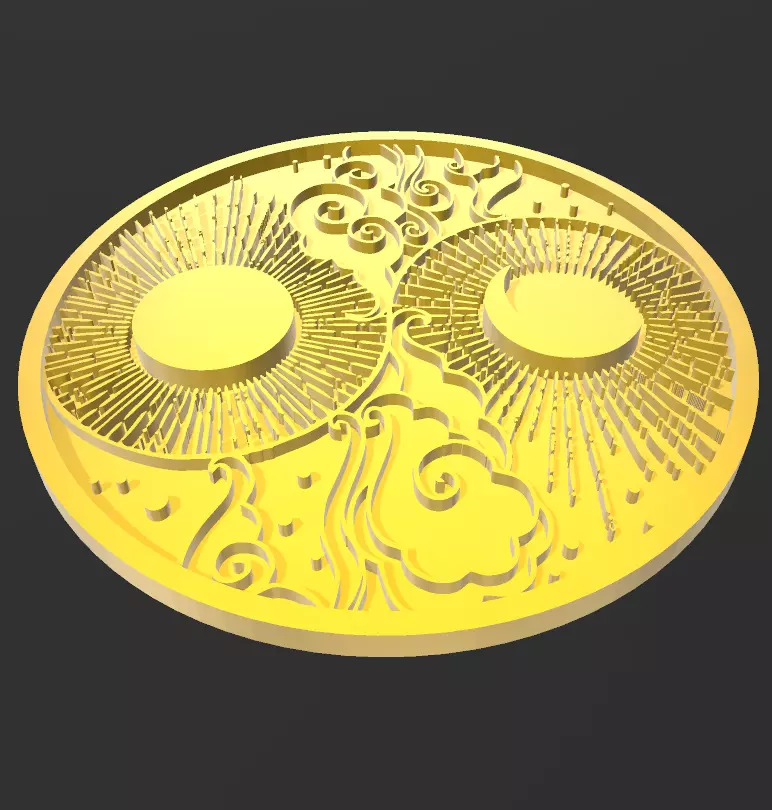 Ying Yang Special HD 3D print model