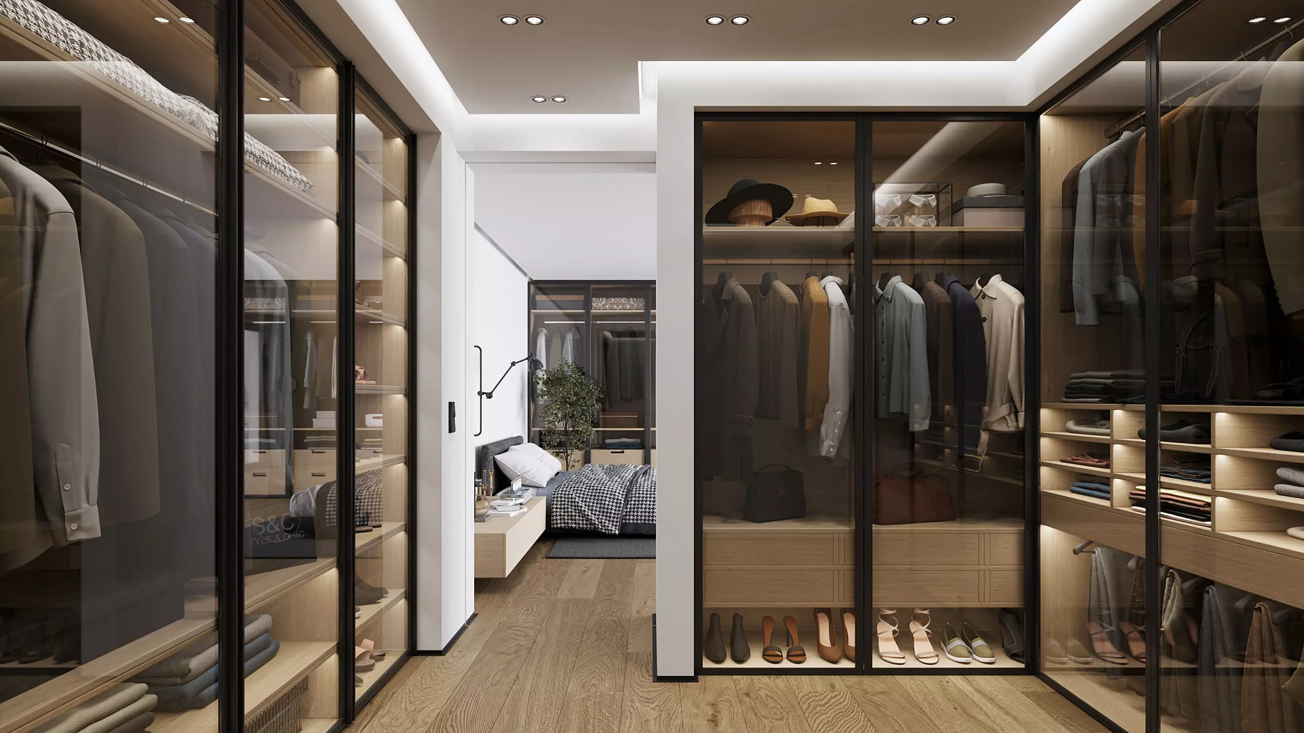 Archmodels vol 281 - collection of modern wardrobes 3D model_0