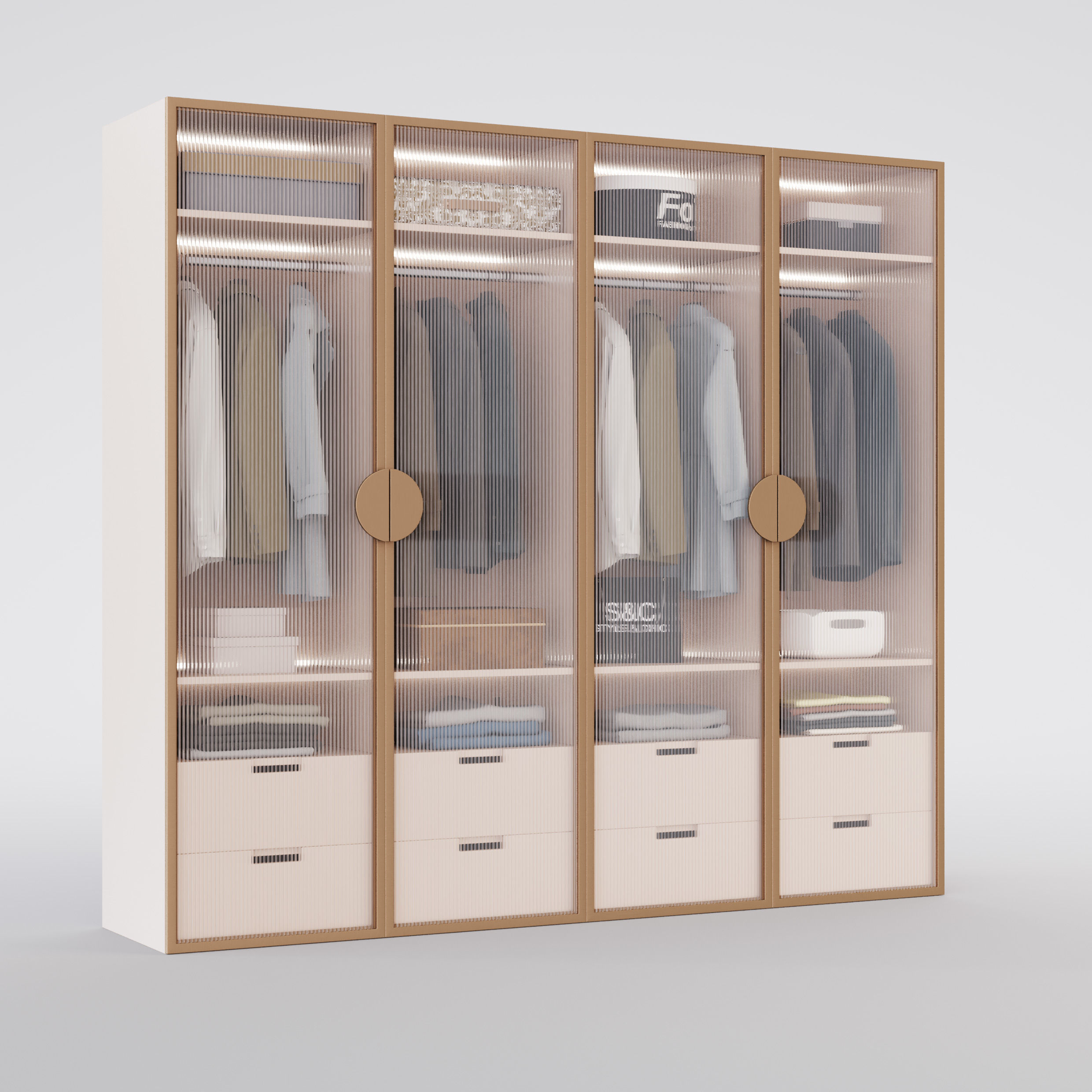 Archmodels vol 281 - collection of modern wardrobes 3D model_10