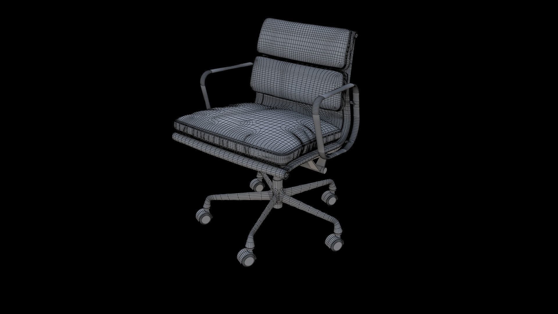armchairvitraeames 3D model_5