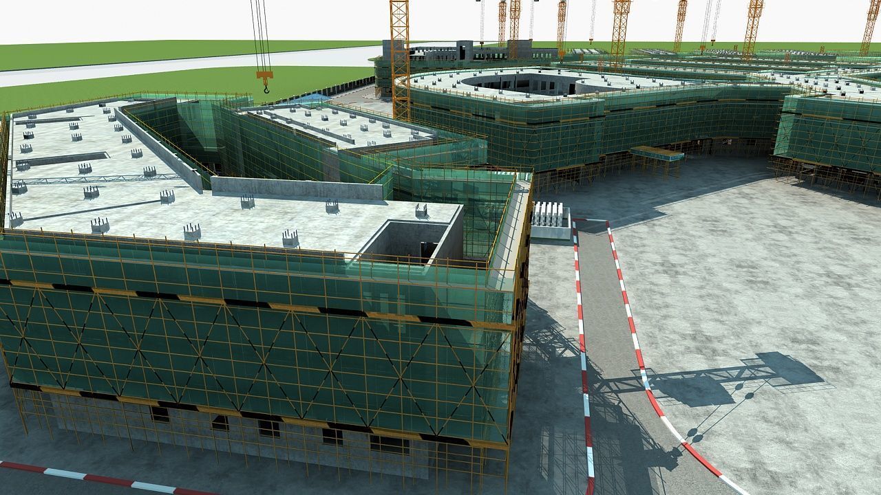 Construction site 3D model_8