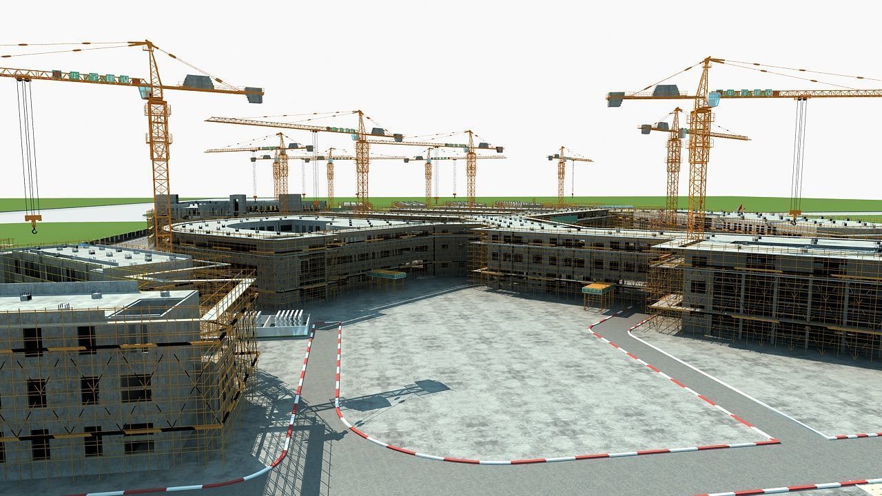 Construction site 3D model_14