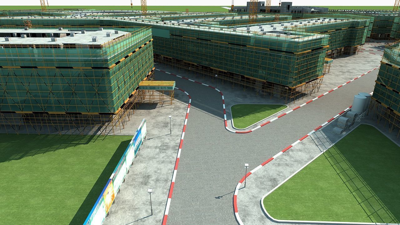 Construction site 3D model_12