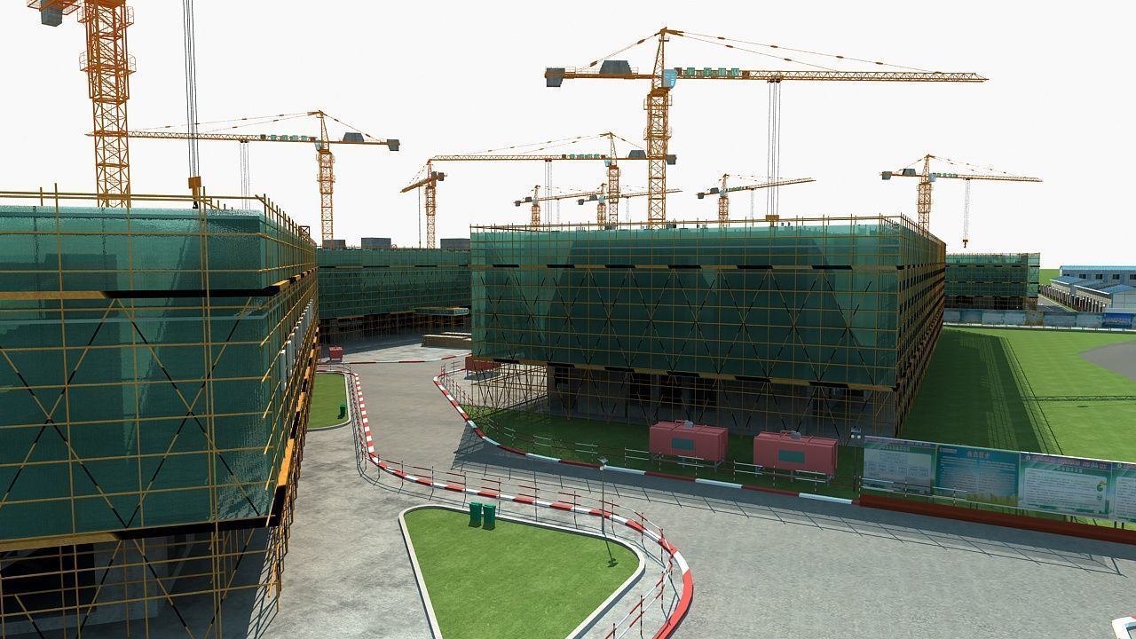 Construction site 3D model_5
