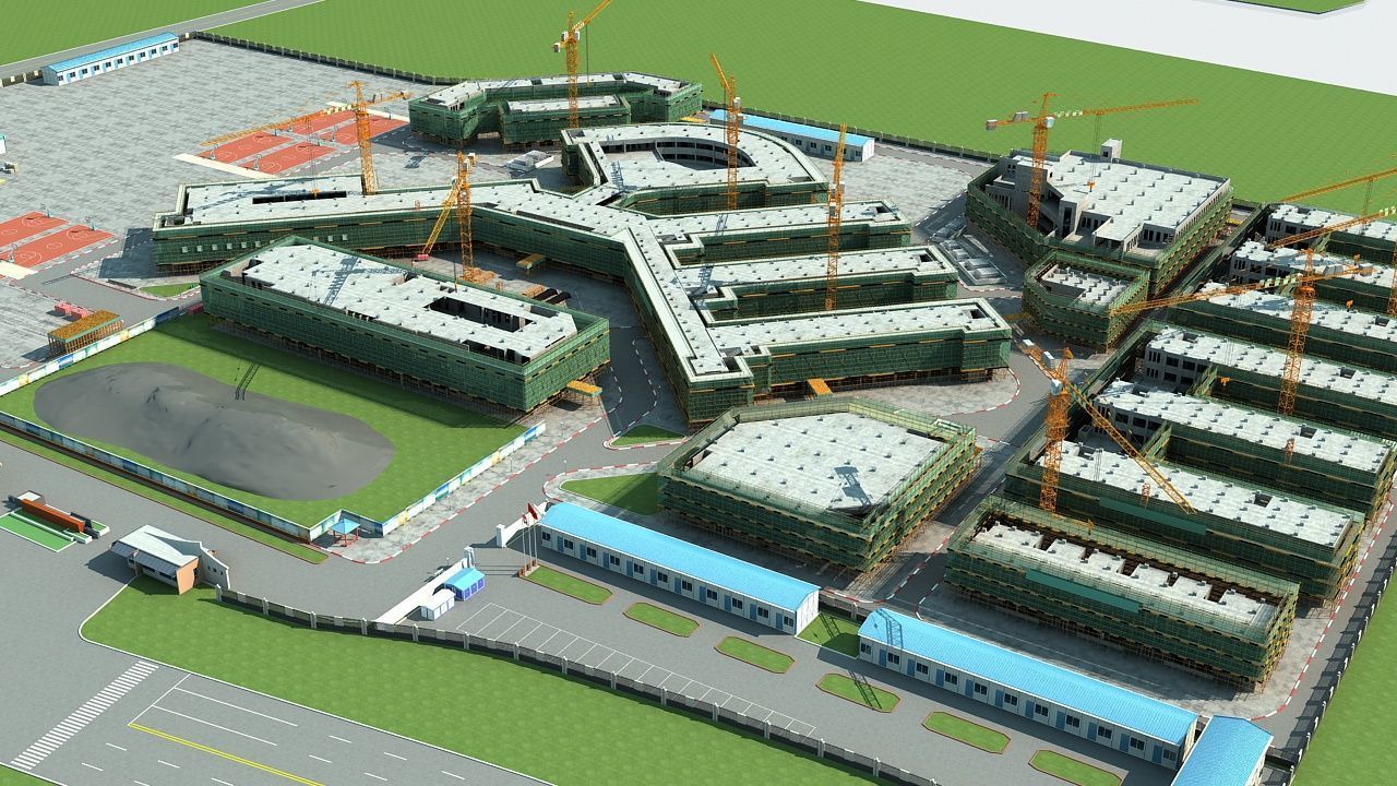 Construction site 3D model_2