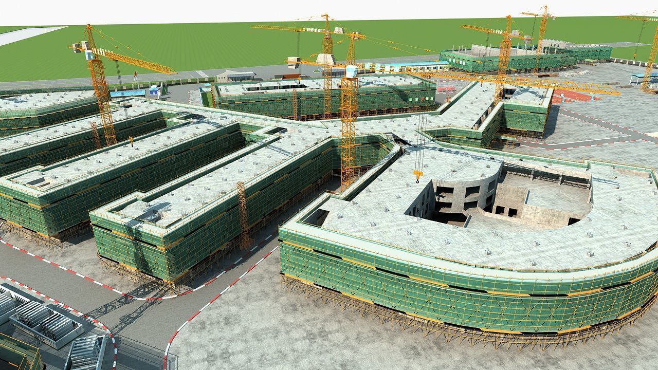Construction site 3D model_7