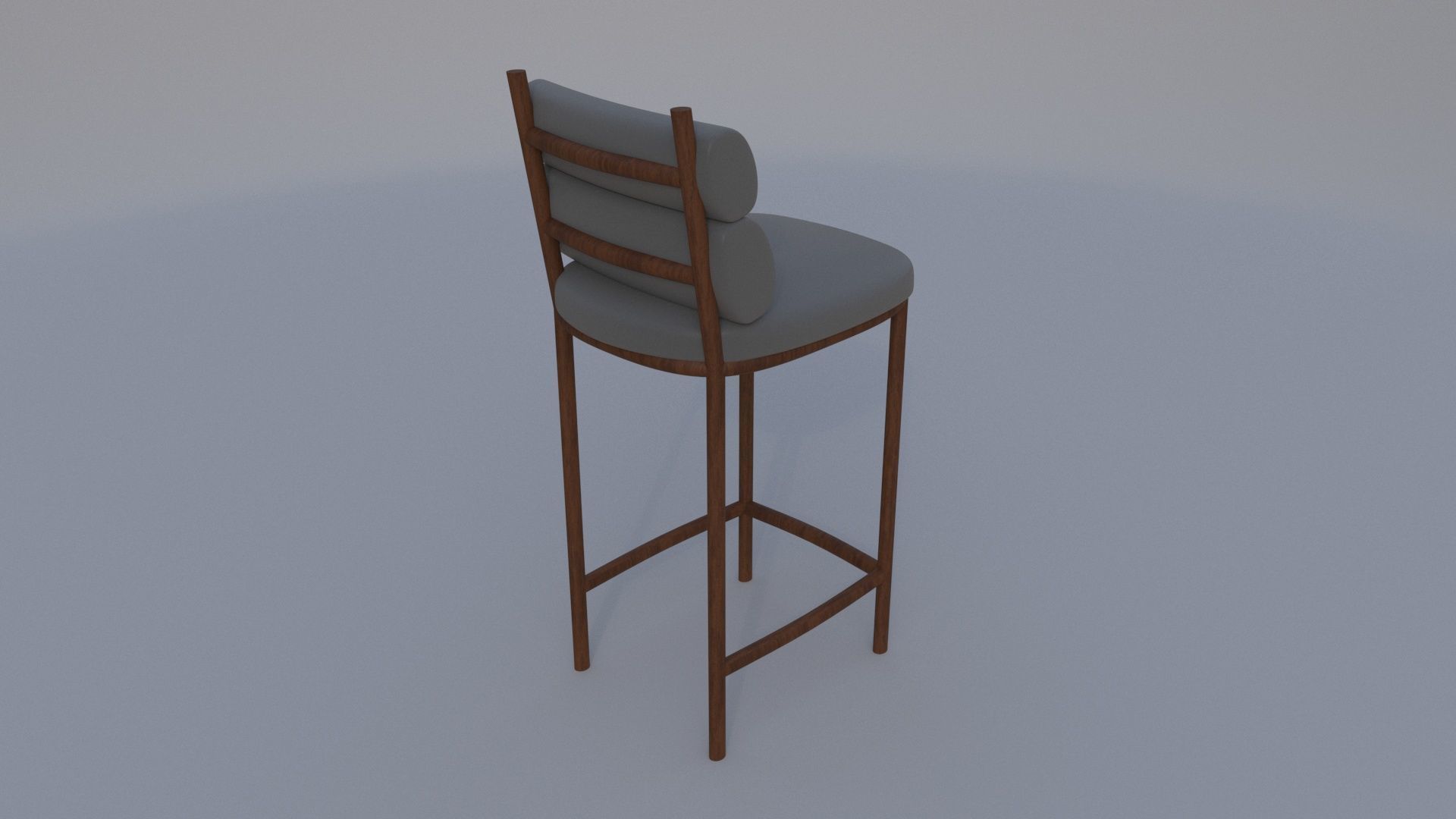 Bar Stool 3D model_3