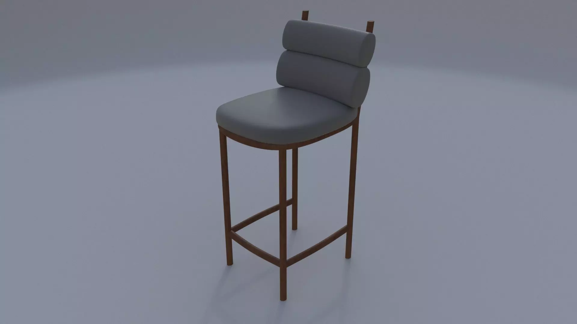 Bar Stool 3D model_0