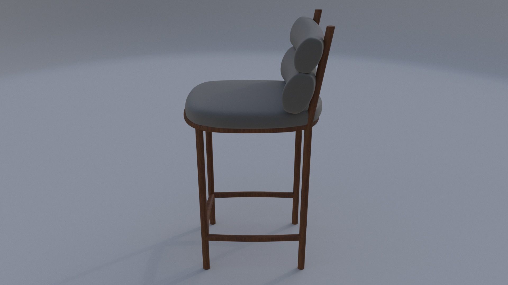 Bar Stool 3D model_1