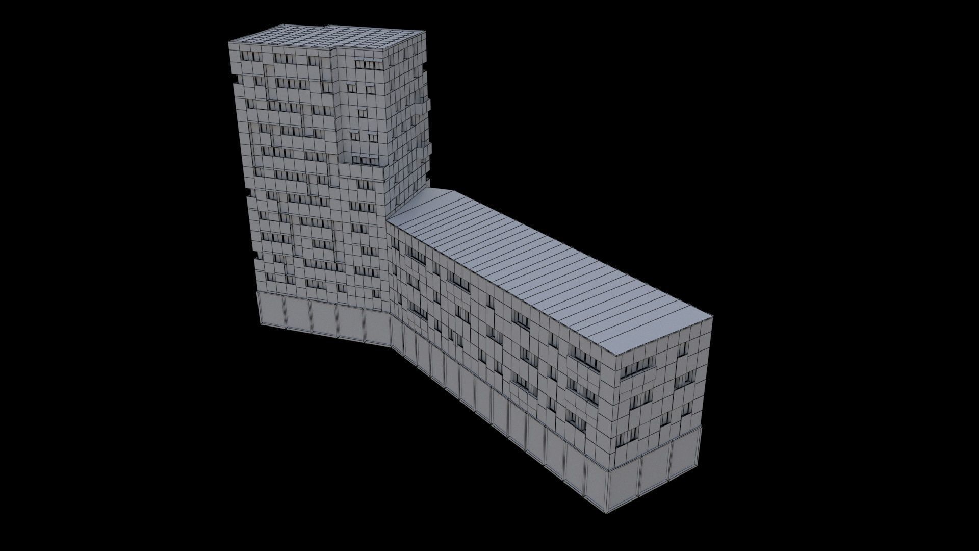 BuildingcontemporaryA 3D model_5