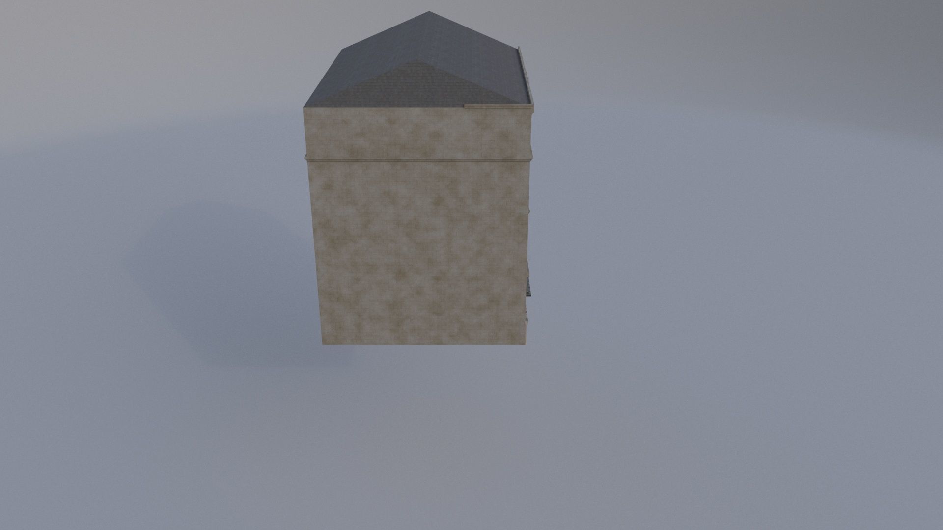 Building contemporary F 3D model_2