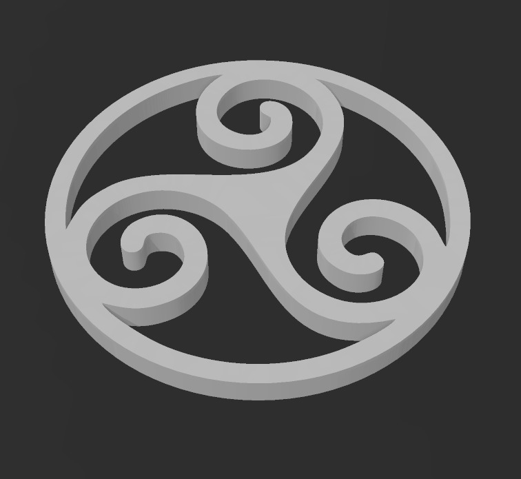 Pack 12 Trisquel HD 3D print model_10