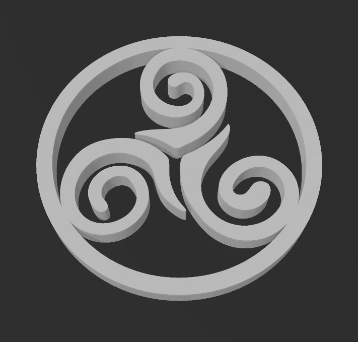 Pack 12 Trisquel HD 3D print model_24