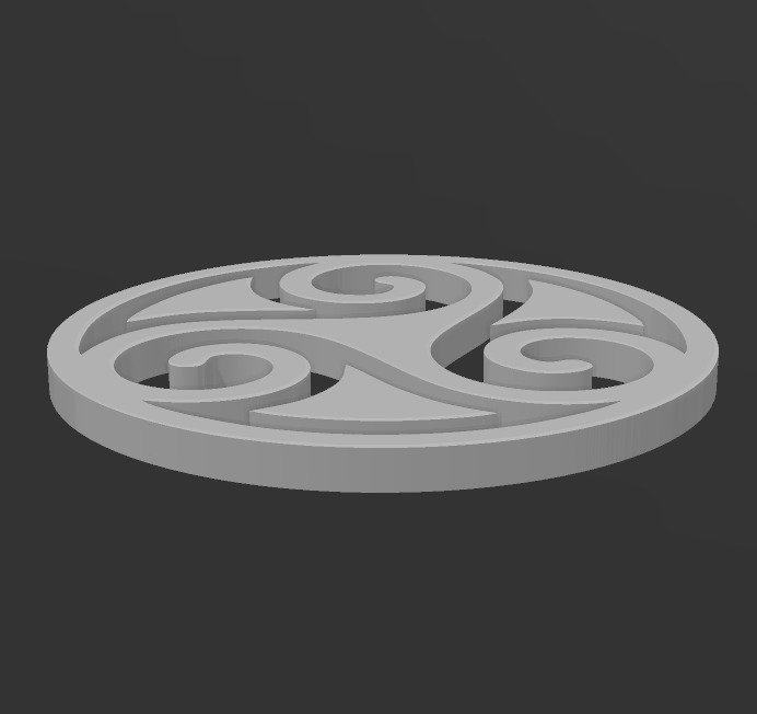 Pack 12 Trisquel HD 3D print model_13