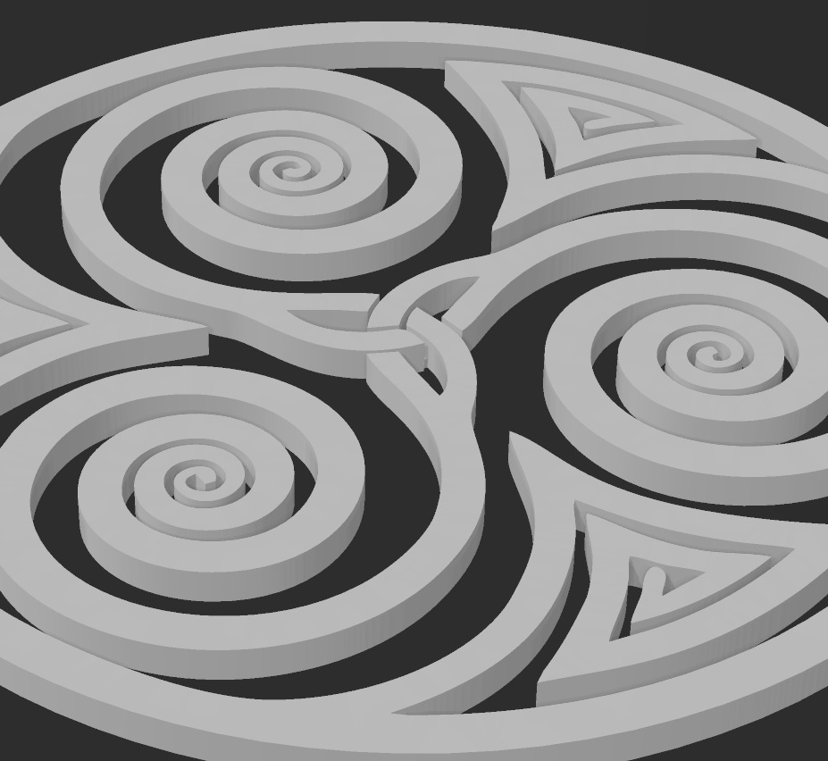 Pack 12 Trisquel HD 3D print model_15