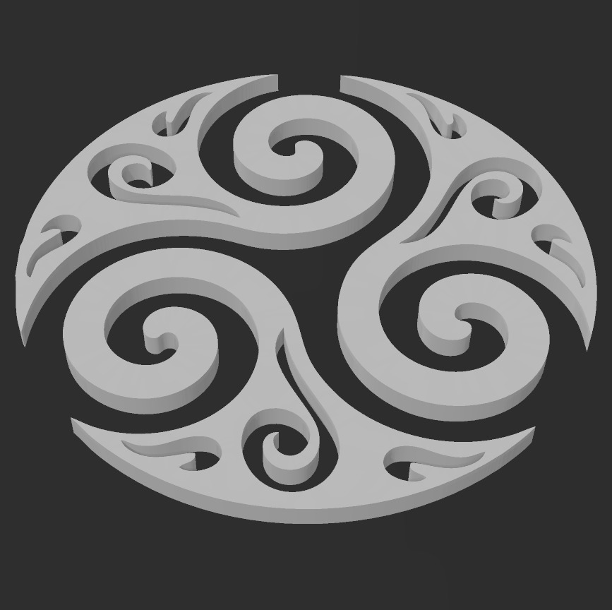 Pack 12 Trisquel HD 3D print model_18