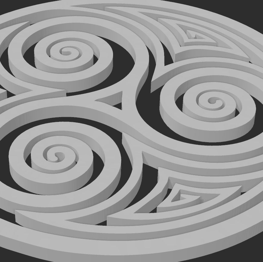 Pack 12 Trisquel HD 3D print model_17