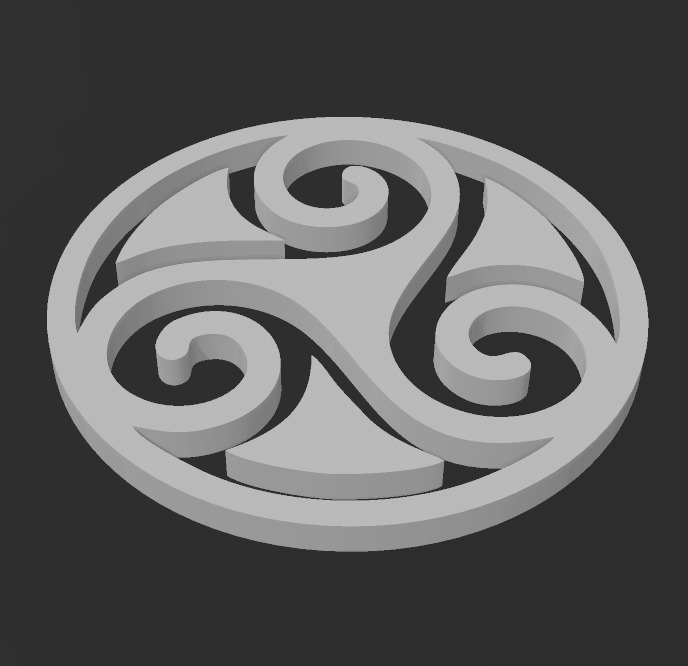 Pack 12 Trisquel HD 3D print model_12