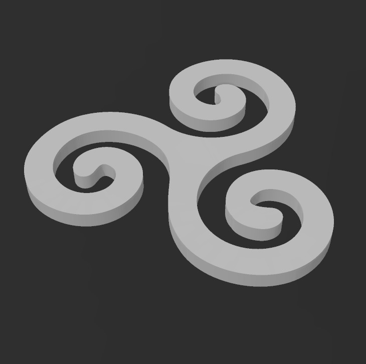 Pack 12 Trisquel HD 3D print model_5