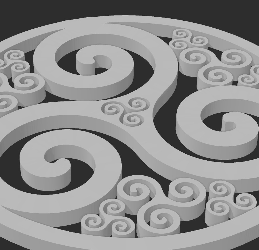 Pack 12 Trisquel HD 3D print model_21