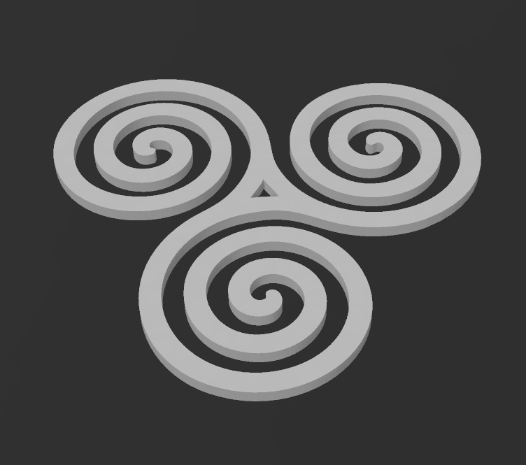 Pack 12 Trisquel HD 3D print model_8