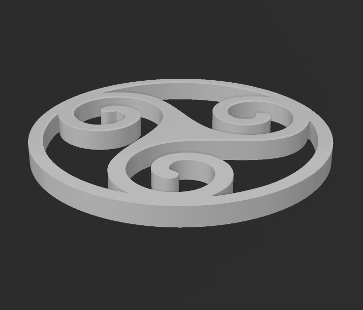 Pack 12 Trisquel HD 3D print model_11