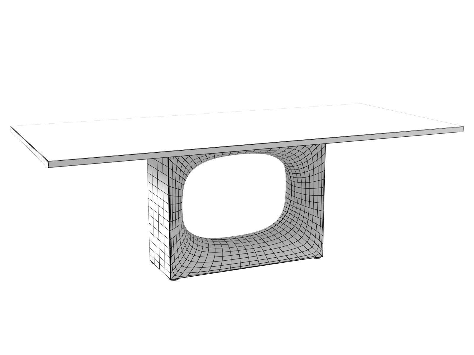 Holo Dining Table 3D model_4