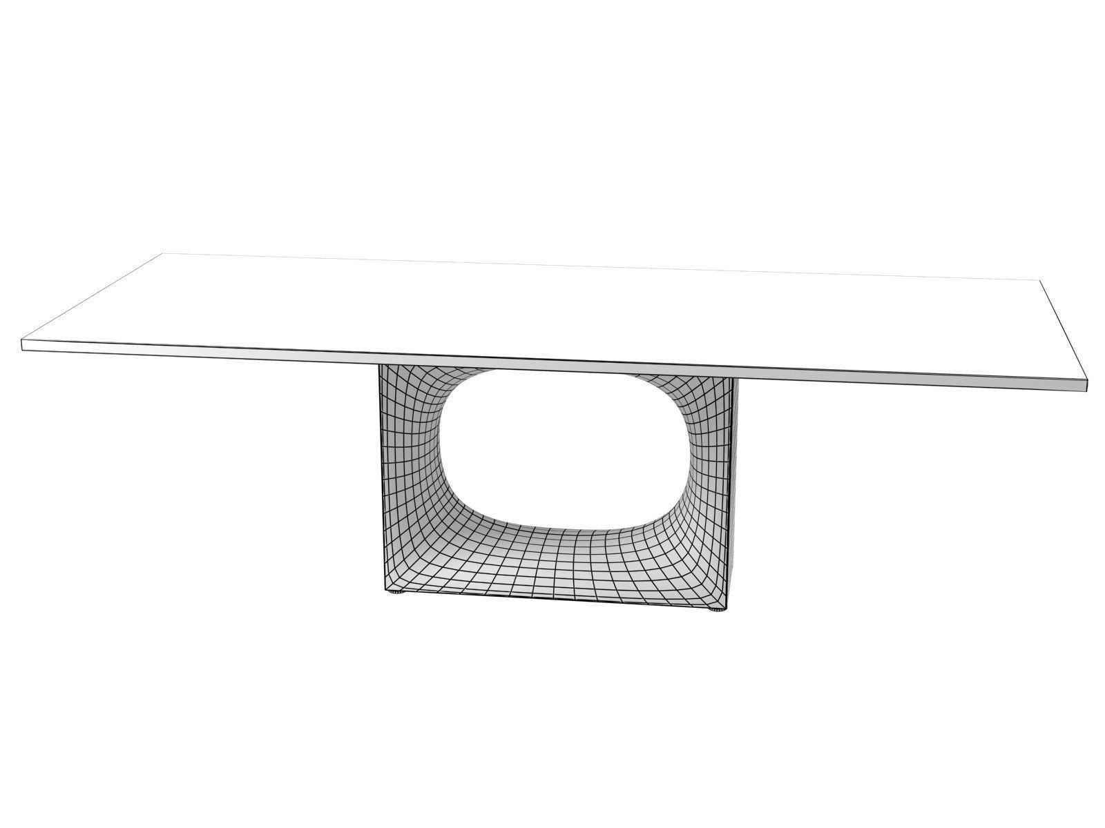 Holo Dining Table 3D model_5