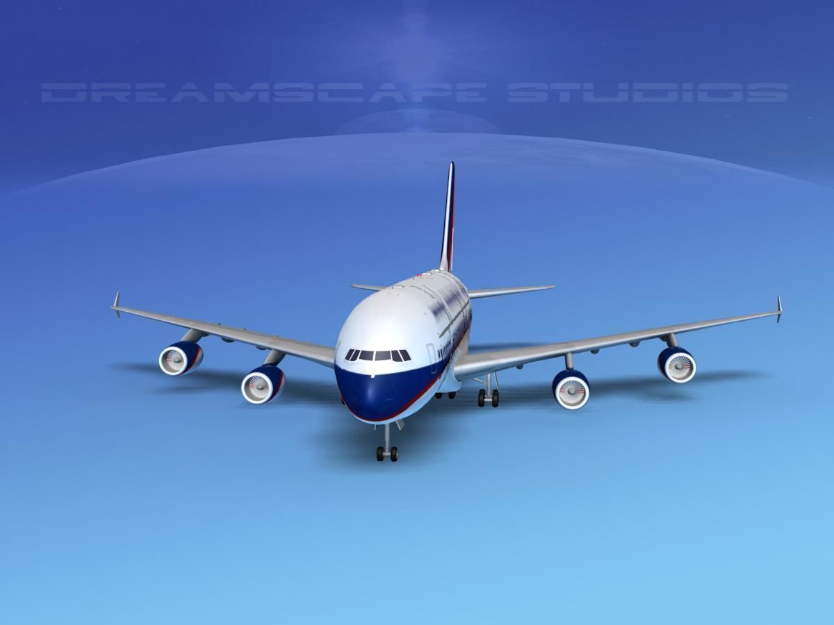 Airbus A380-800 Corporate 3D model_2