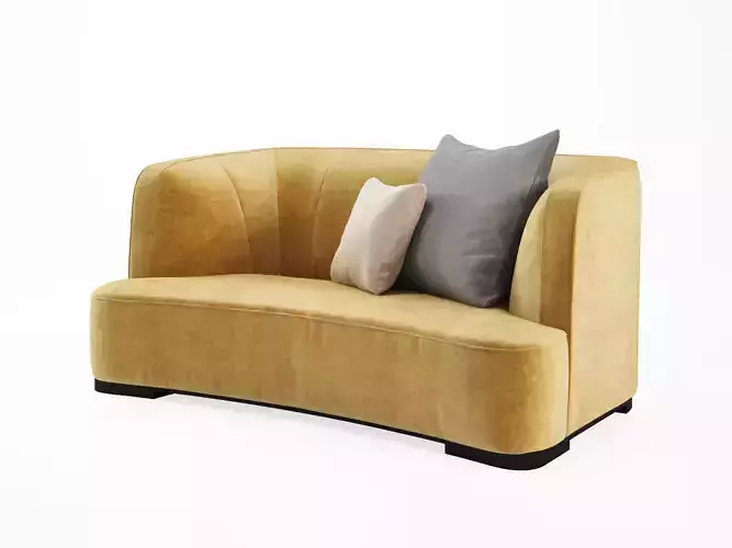 Francis 180 2 Seater Sofa 3D model Francis 180 2 Seater Sofa 3D model