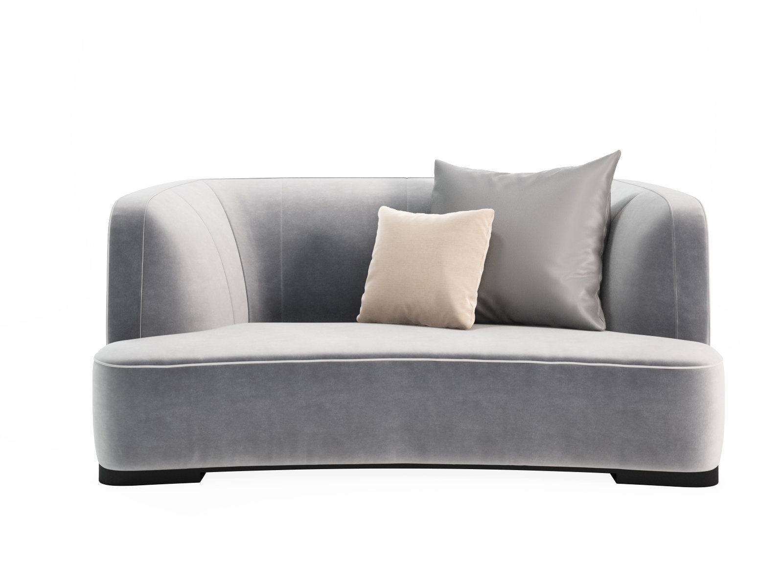 Francis 180 2 Seater Sofa 3D model_1