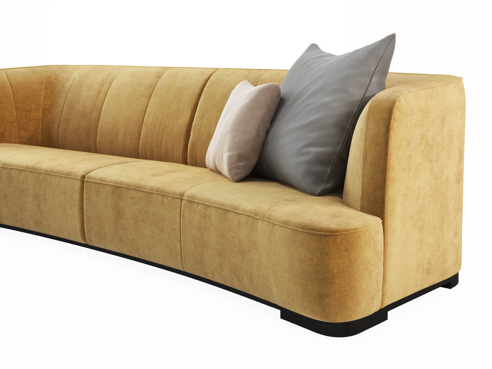 Francis 312 4 Seater Sofa 3D model_3