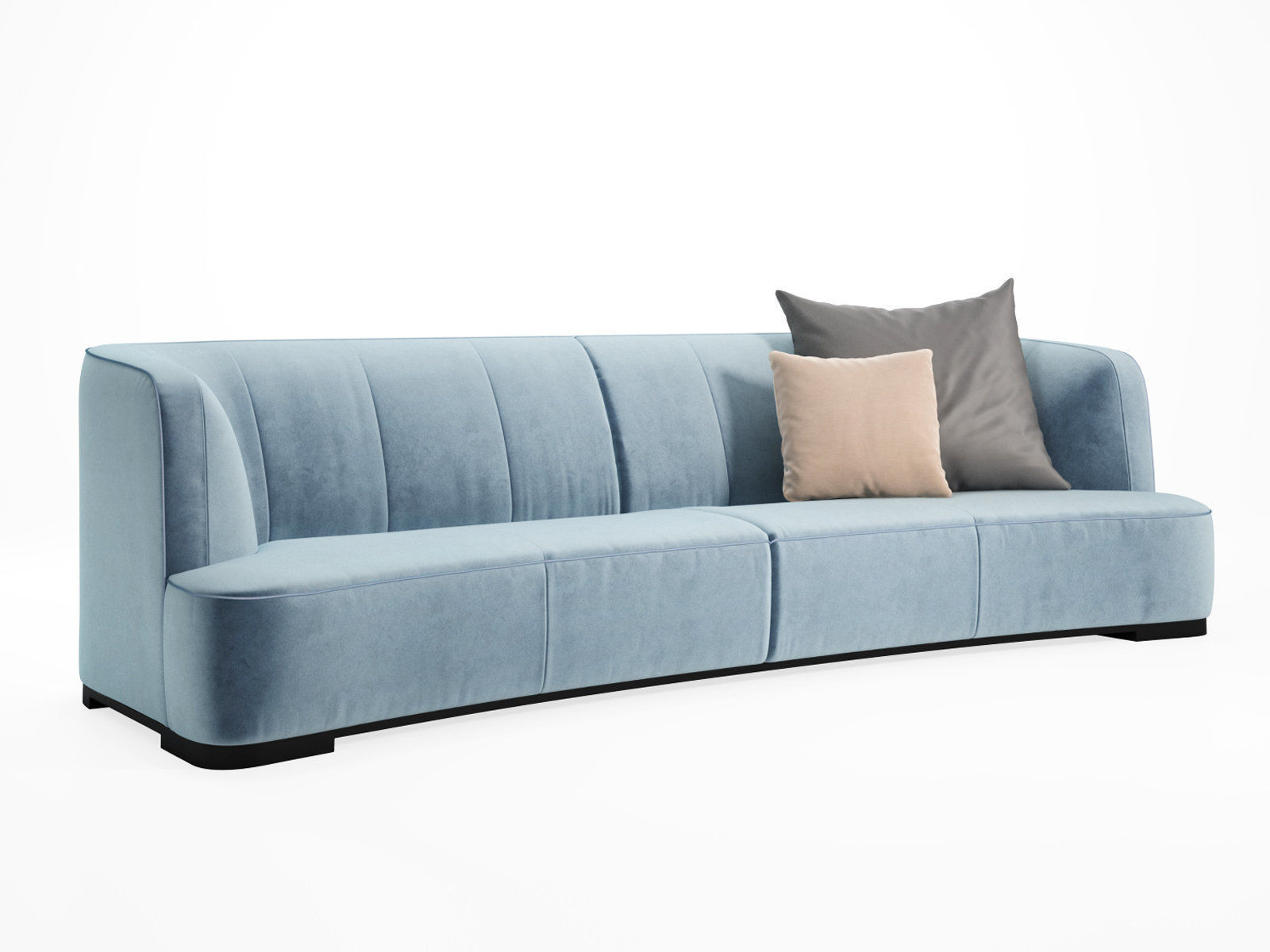 Francis 312 4 Seater Sofa 3D model_2