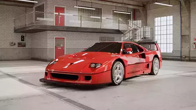 Ferrari F40 LM 1989 - Car Classic