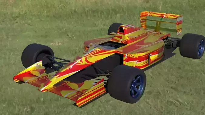F1 formular racing car