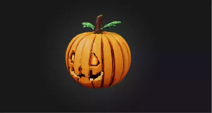Pixel Art Pumpkin  