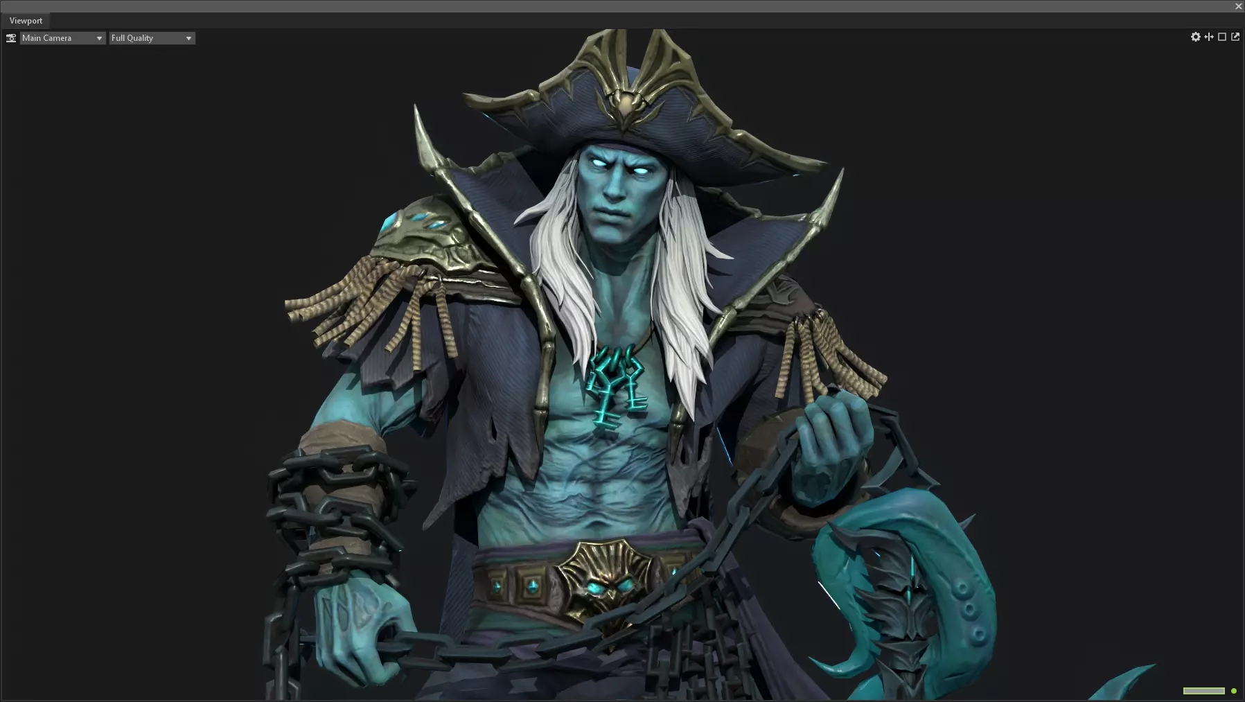 Captain Pirate 3D model