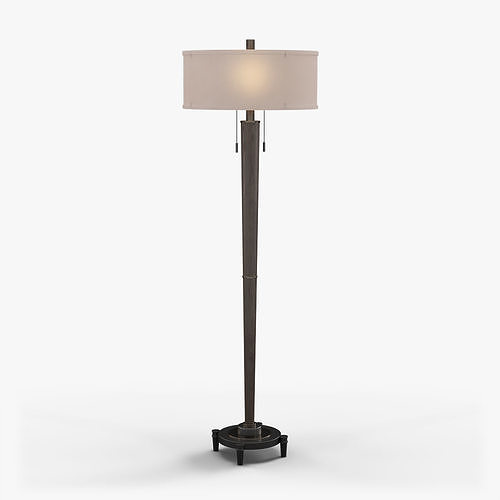 Uttermost Rhett Floor Lamp 3D model