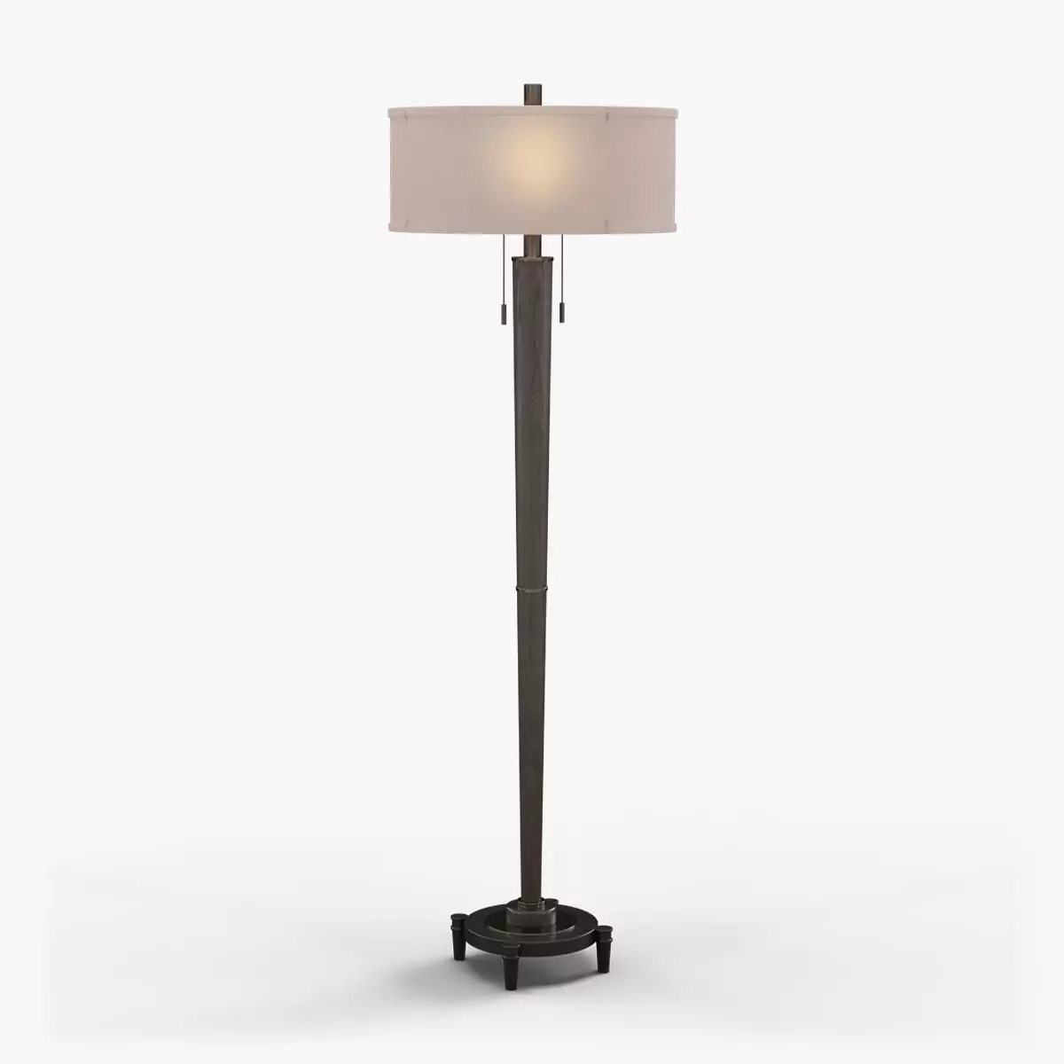 Uttermost Rhett Floor Lamp 3D model_0