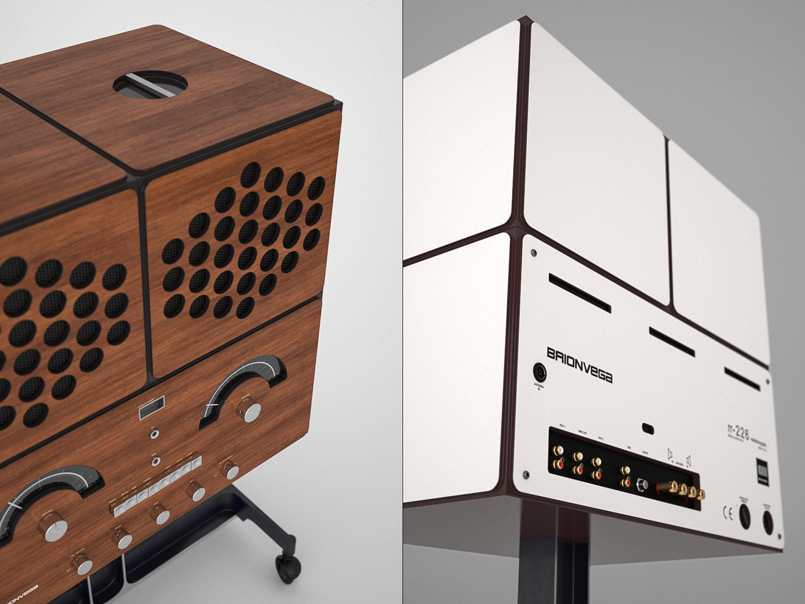 Radiofonografo RR226 3D model_3