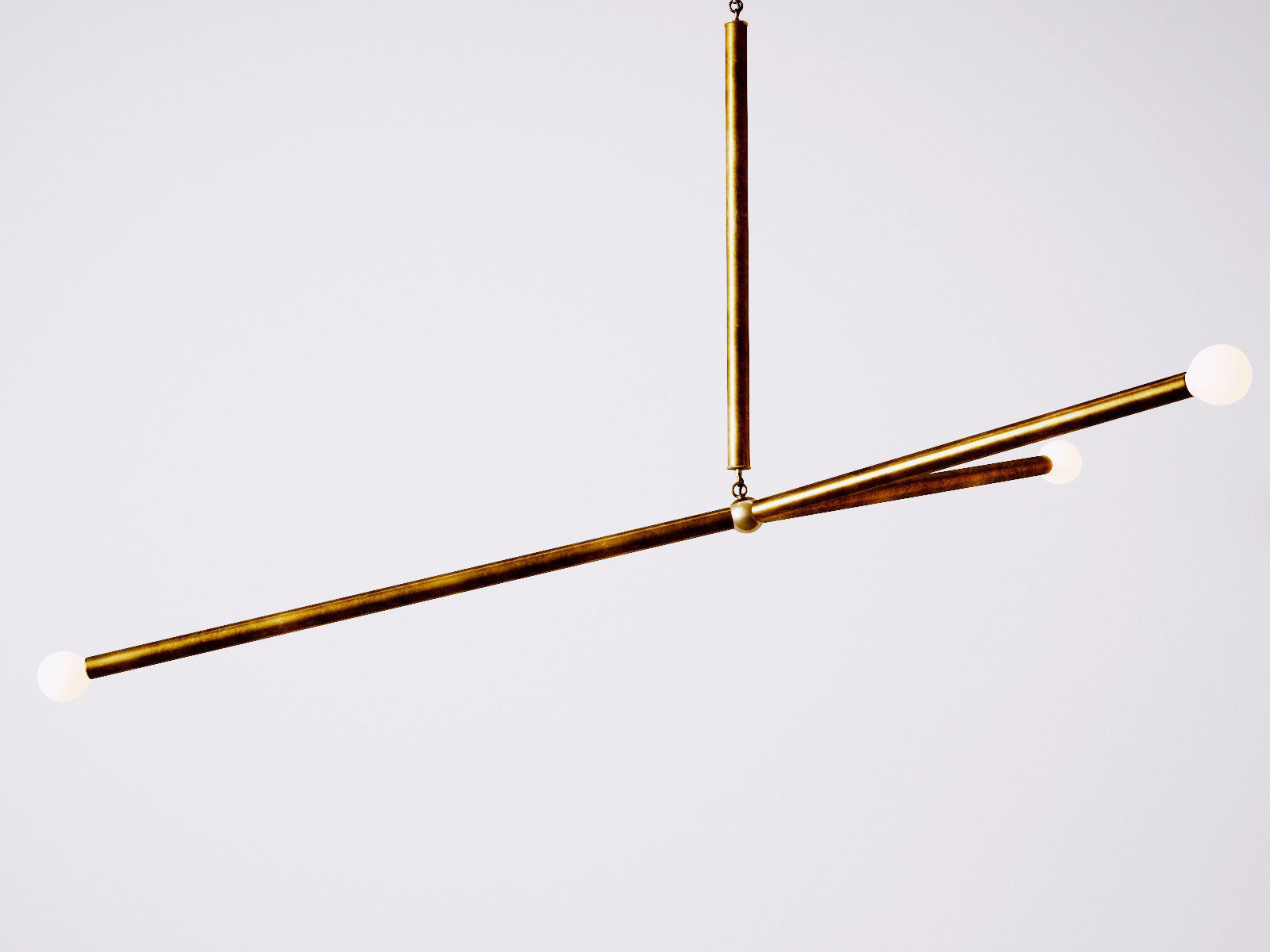 Arrow Pendant Lamp 3D model_2